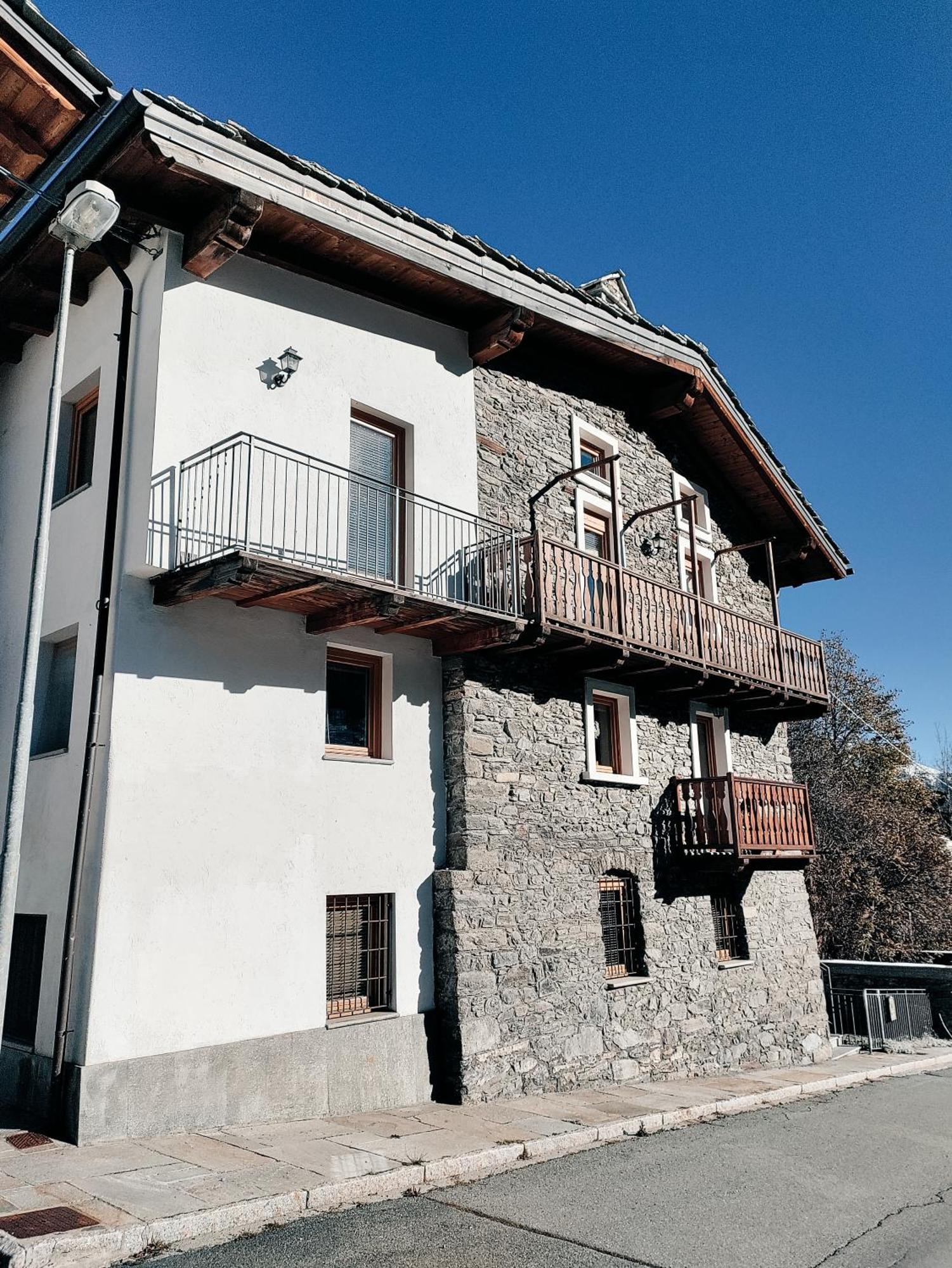 Appartamento La Guida e l'Architetto Saint-Rhemy-En-Bosses Esterno foto